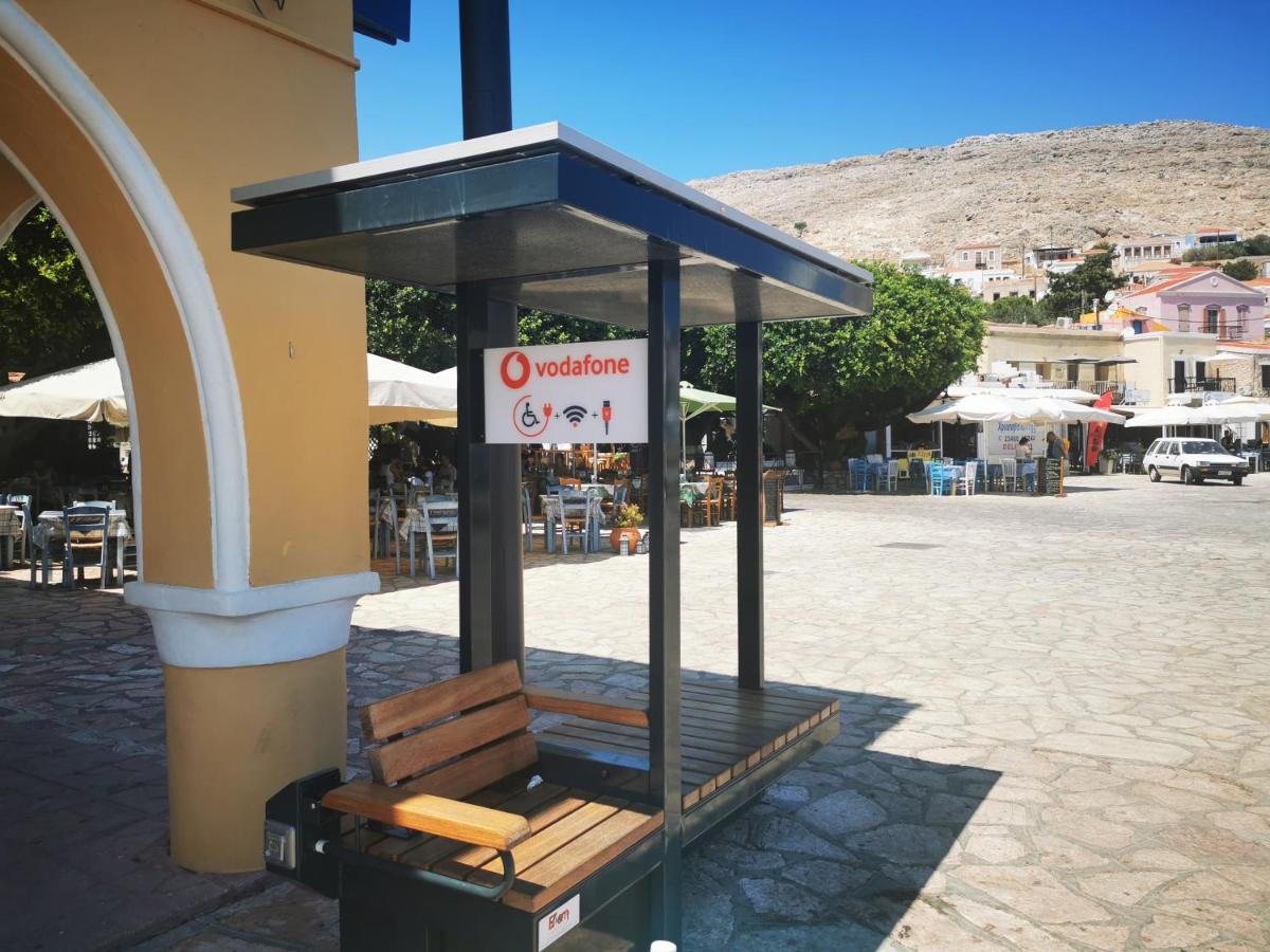 Kalypso Apartment Chalki Town Esterno foto